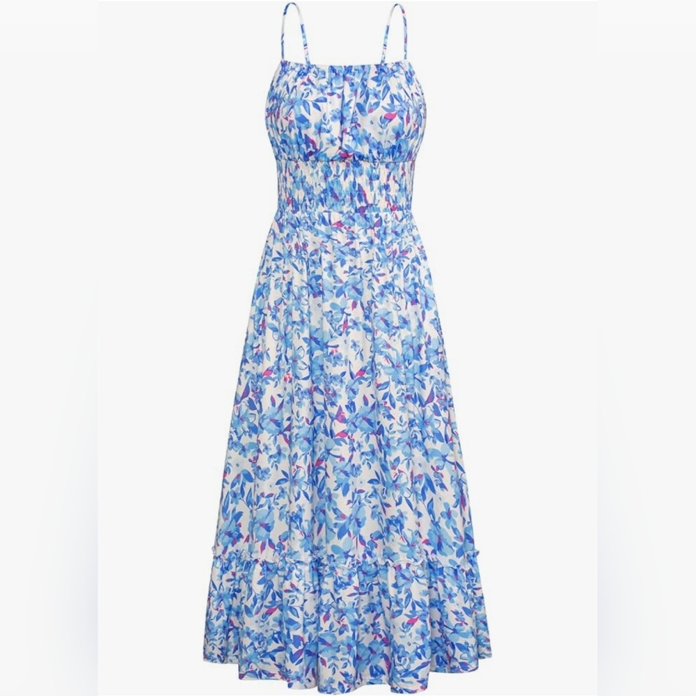 Floral Sundress w/ Pockets